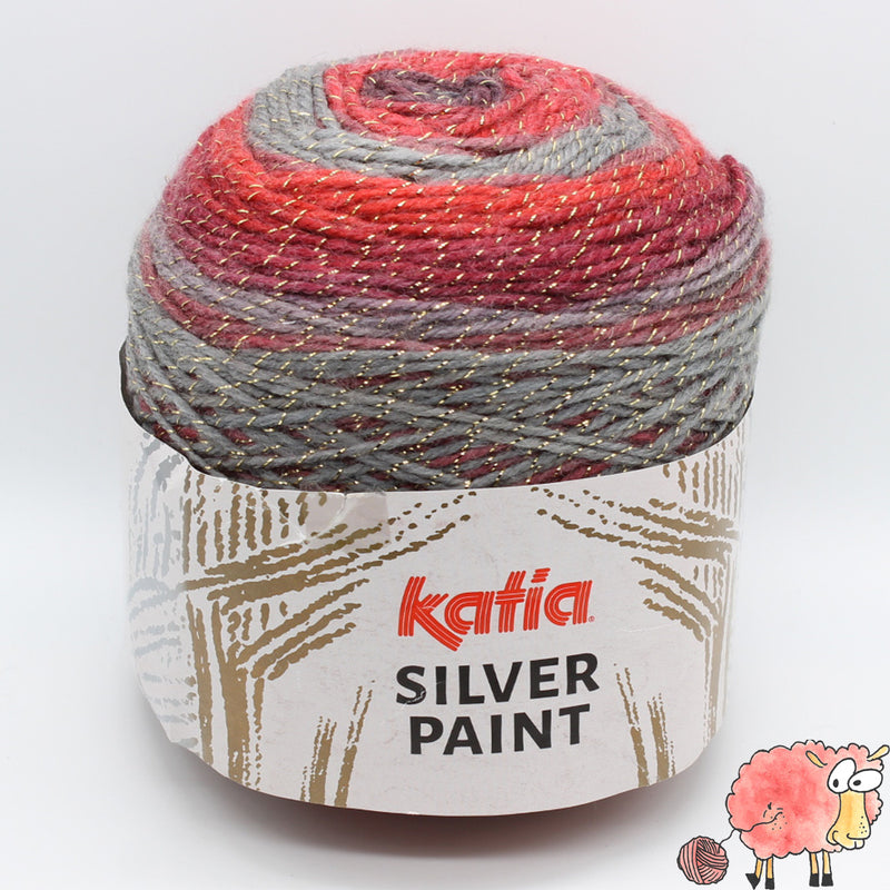 Katia - Silver Paint - Acryl Gemisch