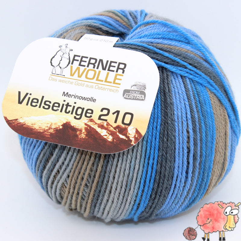 Ferner Wolle - Vielseitige 210 Color