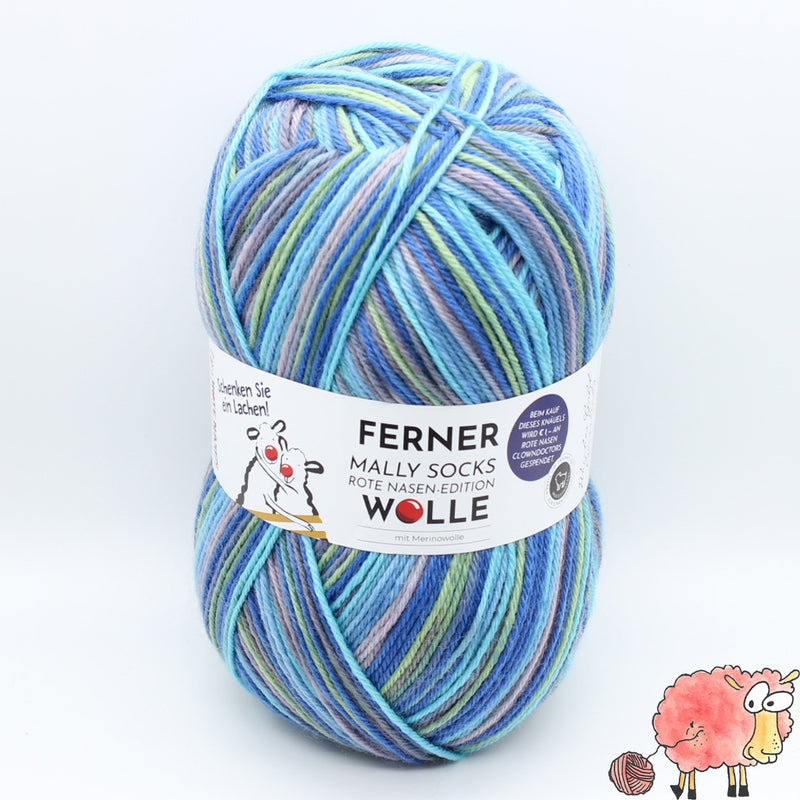Ferner Wolle - Mally Socks - Rote Nasen Edition II
