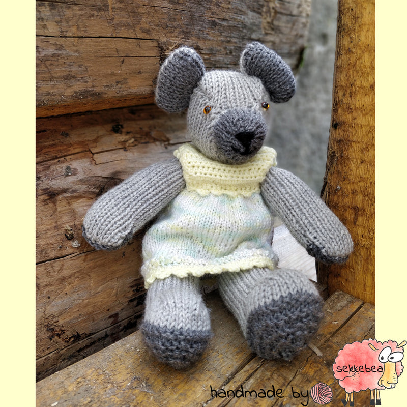 Teddybär - Marie - handmade by sekkebea