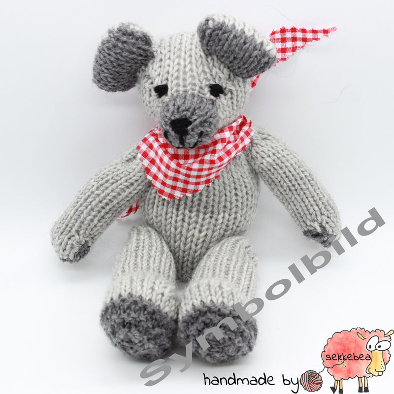 Teddybär - Basic - handmade by sekkebea