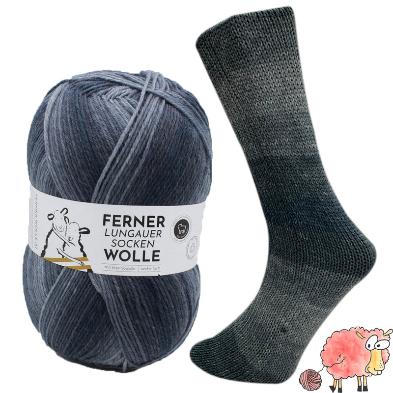 Ferner Wolle - Lungauer Sockenwolle 6fach 2021/2- Merino - NEUE FARBEN