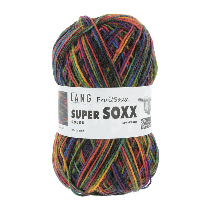 LANGYARNS - SuperSoxx Color 4fach - Schurwolle