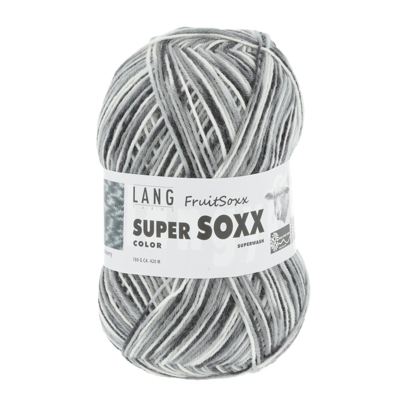 LANGYARNS - SuperSoxx Color 4fach - Schurwolle