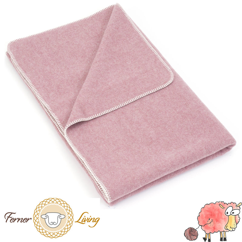 Ferner Wolle - Kinder Decke 1x1,5m - Merino