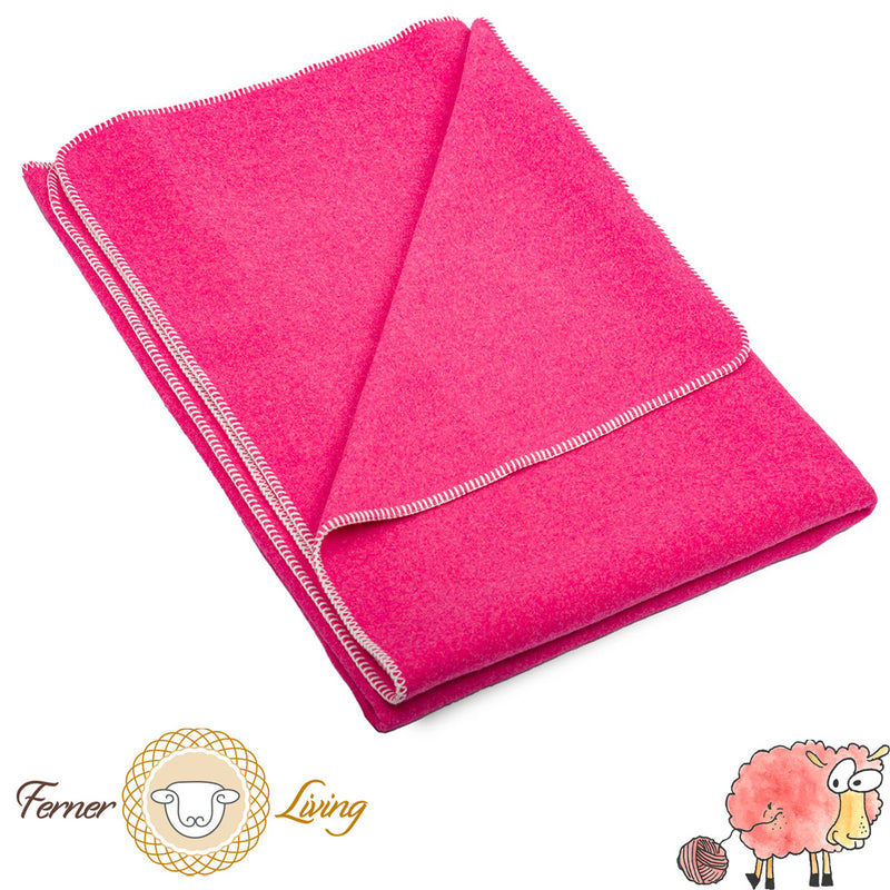 Ferner Wolle - Kinder Decke 1x1,5m - Merino