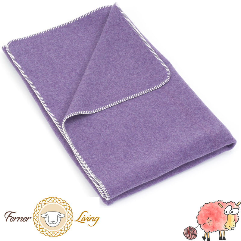 Ferner Wolle - Kinder Decke 1x1,5m - Merino