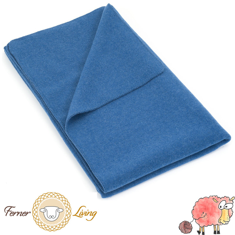 Ferner Wolle - Baby Decke 0,75x1m - Merino