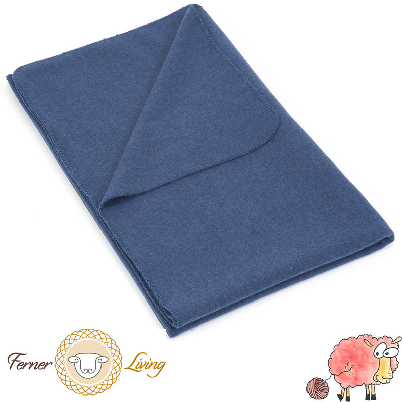 Ferner Wolle - Baby Decke 0,75x1m - Merino